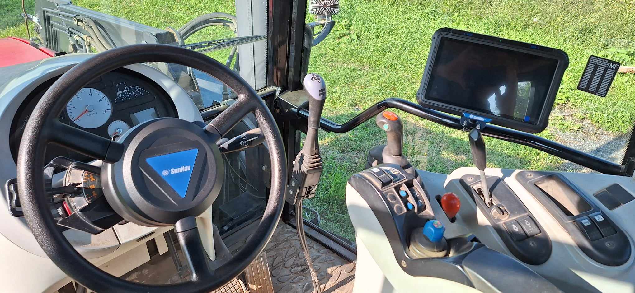 Volant et Tablette Android